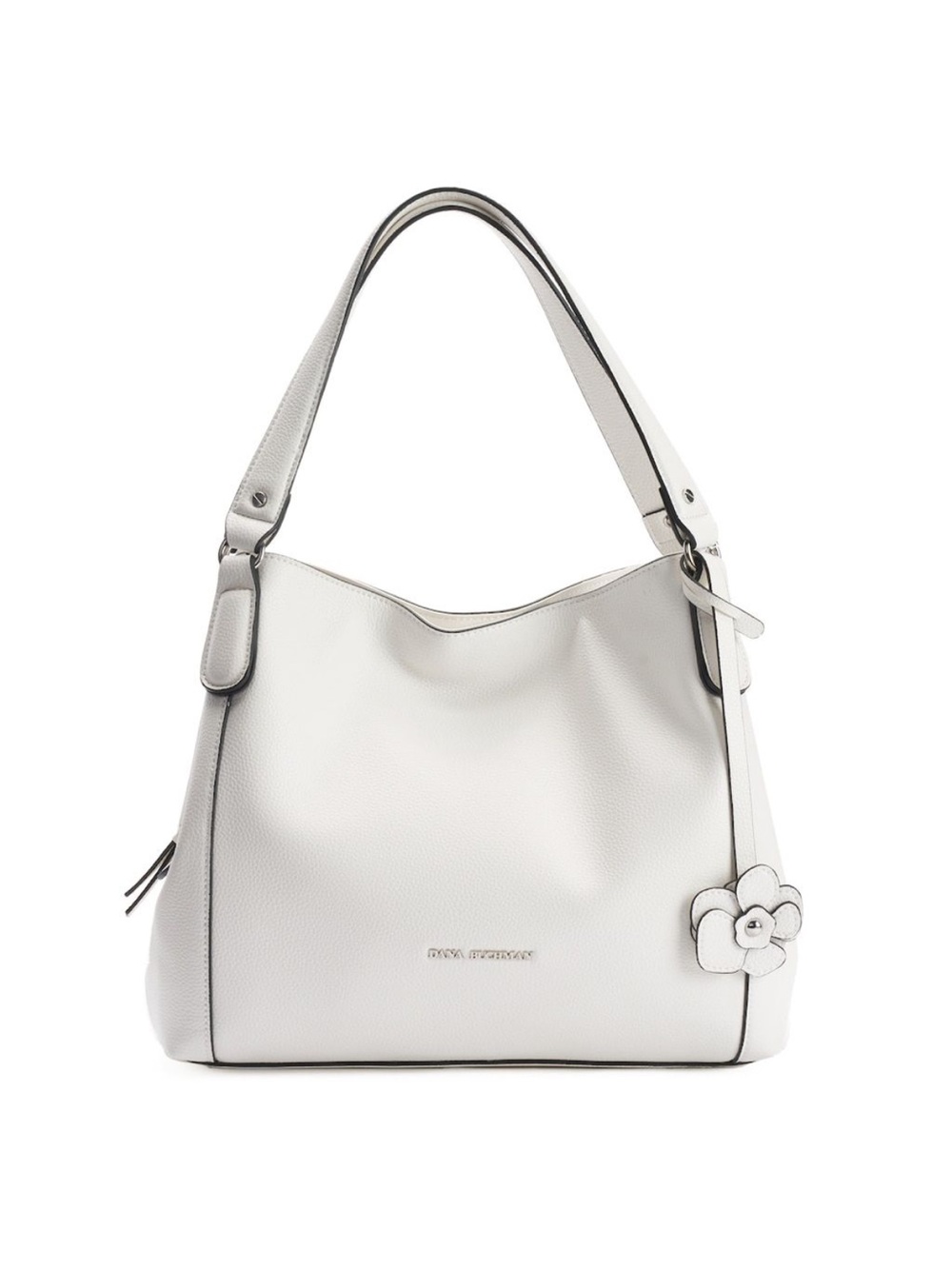 Dana Buchman White Shoulder Bag